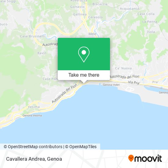 Cavallera Andrea map