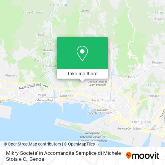 Mikry-Societa' in Accomandita Semplice di Michele Stoia e C. map