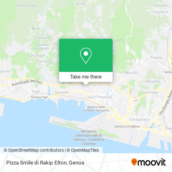 Pizza Smile di Rakip Elton map