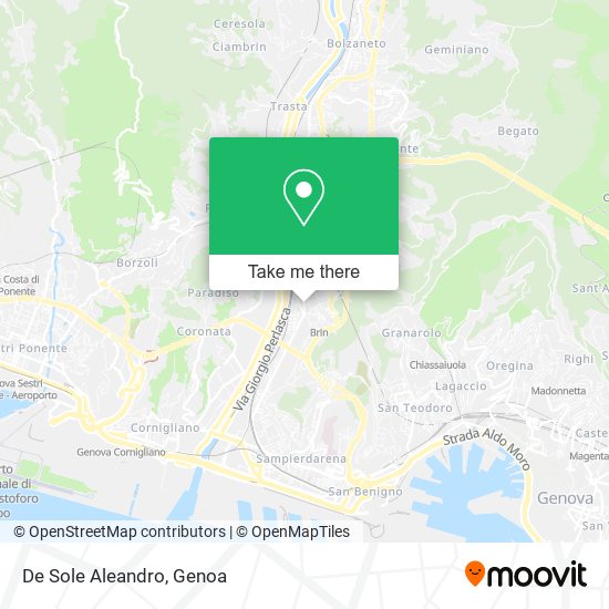 De Sole Aleandro map