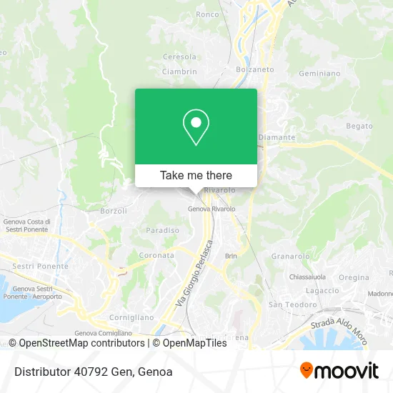 Distributor 40792 Gen map
