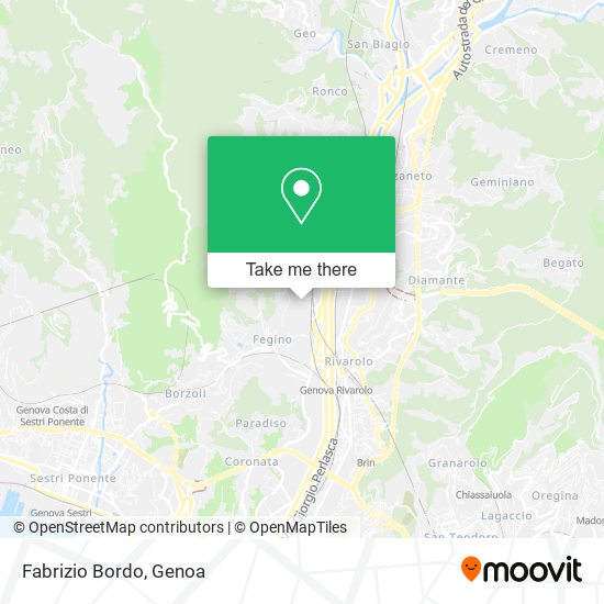 Fabrizio Bordo map