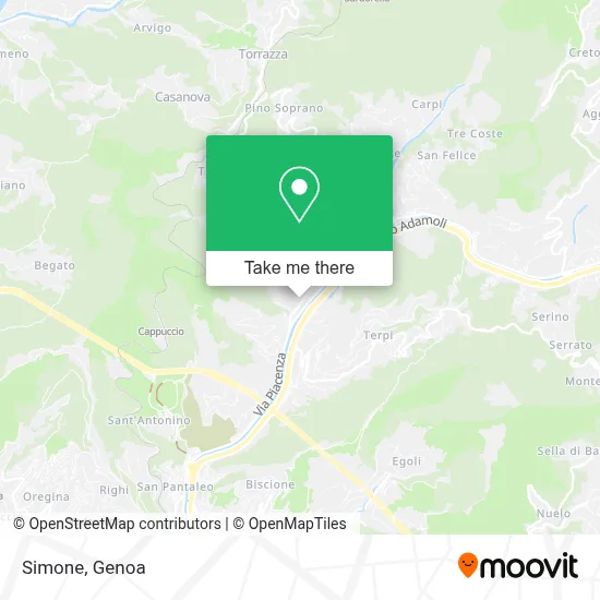Simone map
