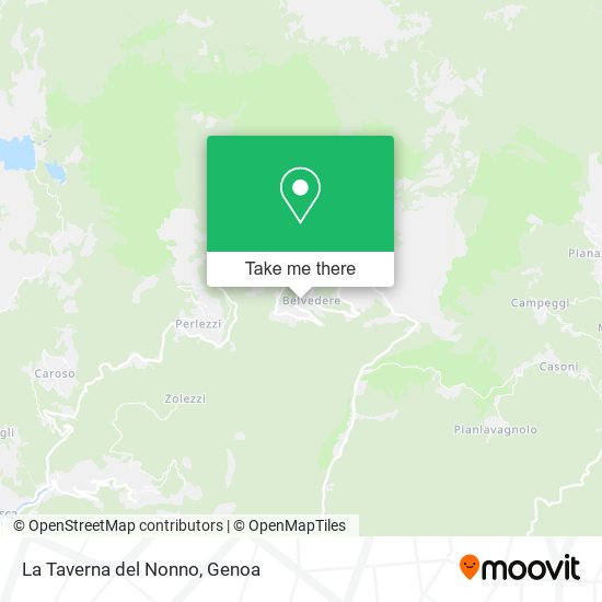 La Taverna del Nonno map