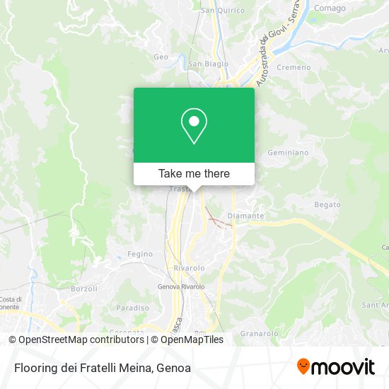 Flooring dei Fratelli Meina map