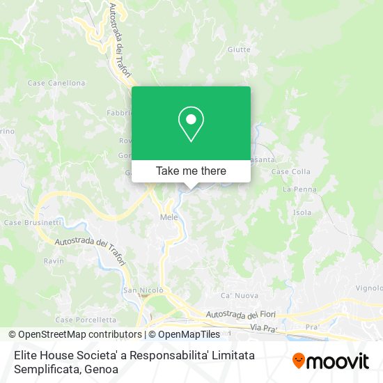 Elite House Societa' a Responsabilita' Limitata Semplificata map