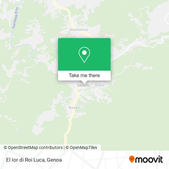 El Ior di Roi Luca map