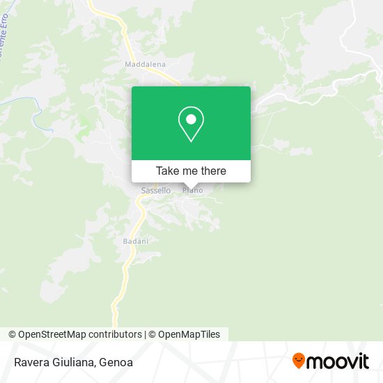 Ravera Giuliana map