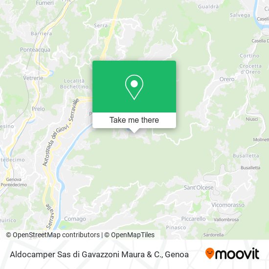 Aldocamper Sas di Gavazzoni Maura & C. map