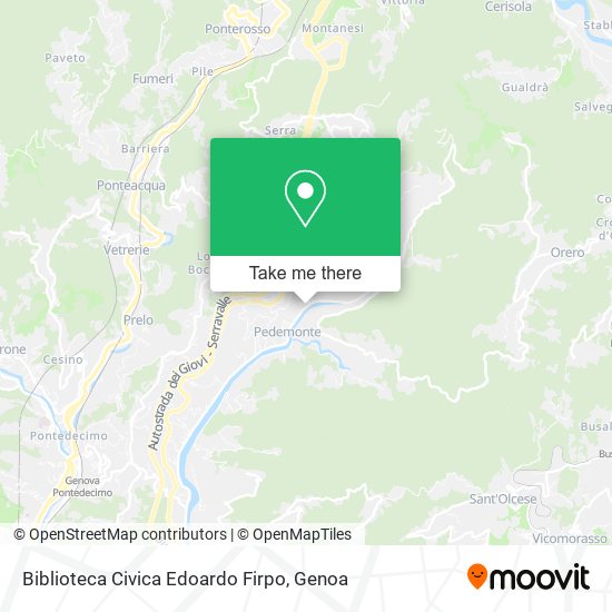 Biblioteca Civica Edoardo Firpo map