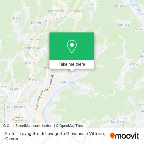 Fratelli Lavagetto di Lavagetto Giovanna e Vittorio map