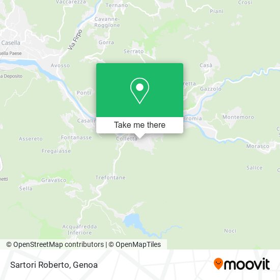 Sartori Roberto map