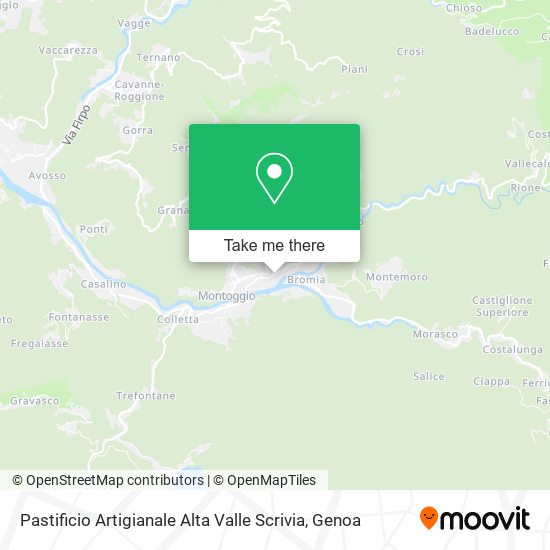 Pastificio Artigianale Alta Valle Scrivia map