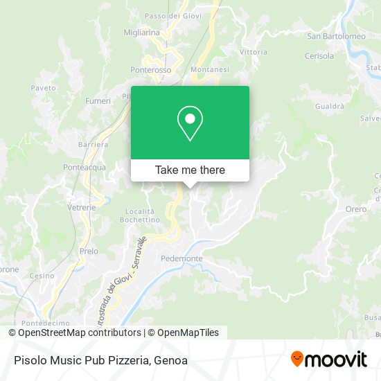 Pisolo Music Pub Pizzeria map