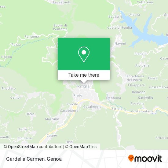 Gardella Carmen map