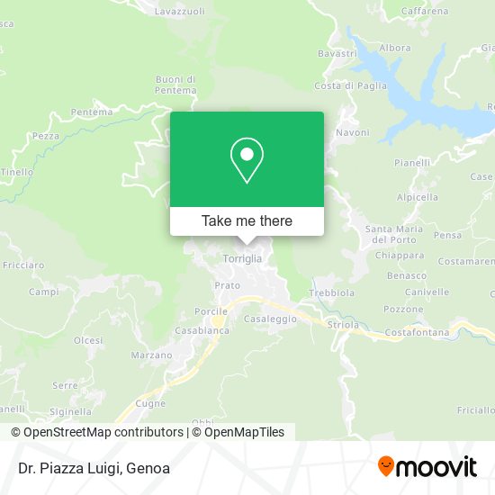 Dr. Piazza Luigi map