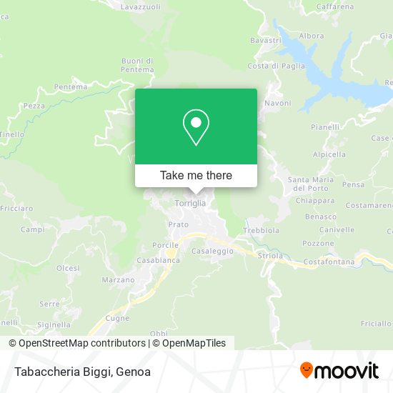 Tabaccheria Biggi map