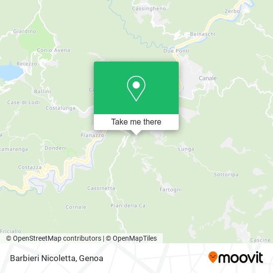 Barbieri Nicoletta map