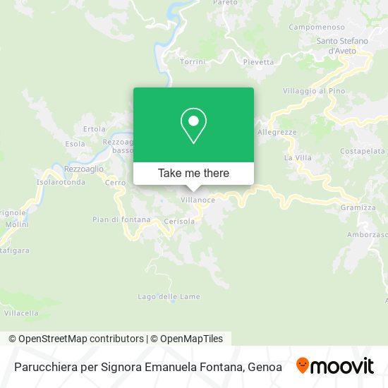 Parucchiera per Signora Emanuela Fontana map