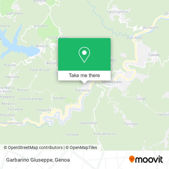Garbarino Giuseppe map
