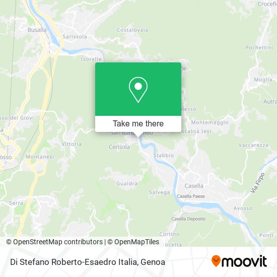 Di Stefano Roberto-Esaedro Italia map