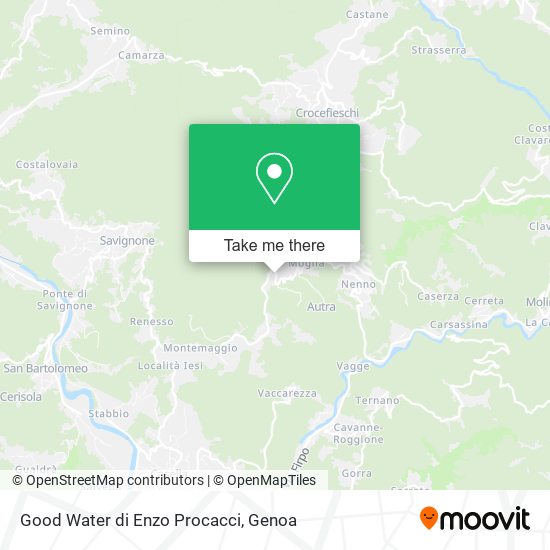 Good Water di Enzo Procacci map