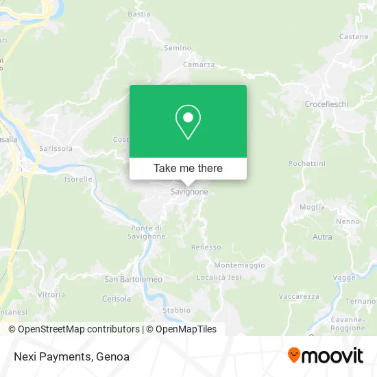 Nexi Payments map