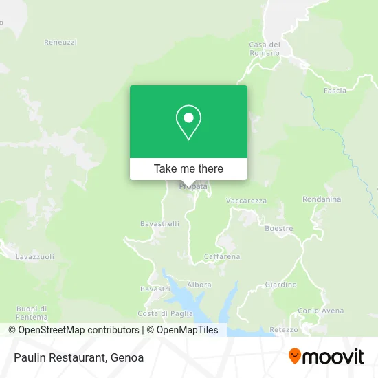 Paulin Restaurant map