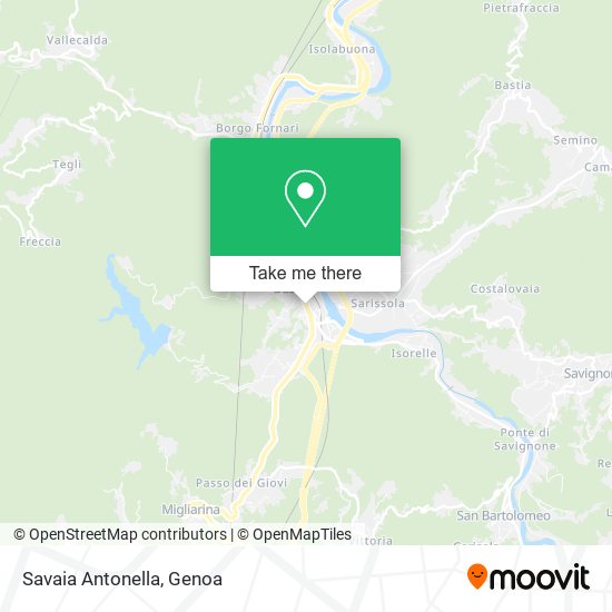 Savaia Antonella map