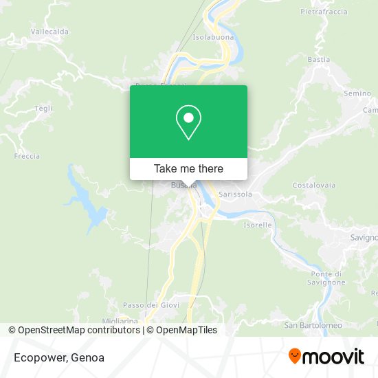 Ecopower map