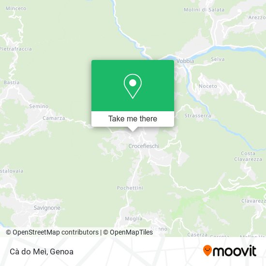 Cà do Meì map