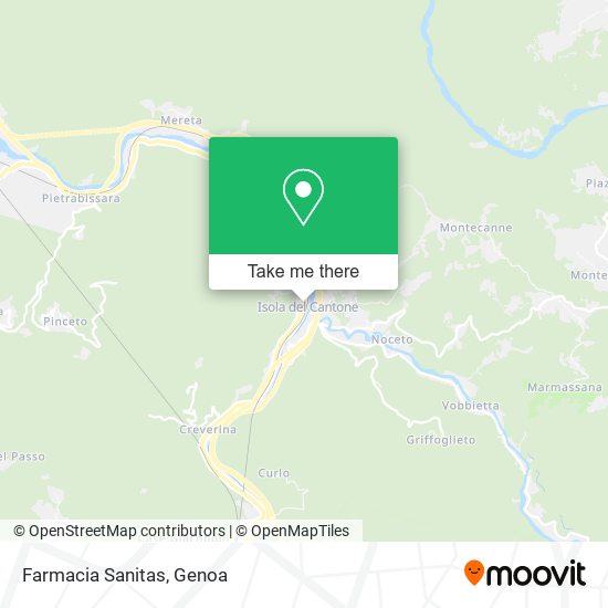 Farmacia Sanitas map