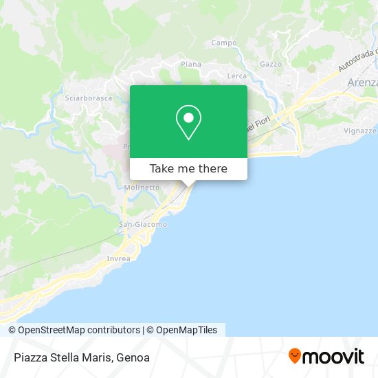 Piazza Stella Maris map