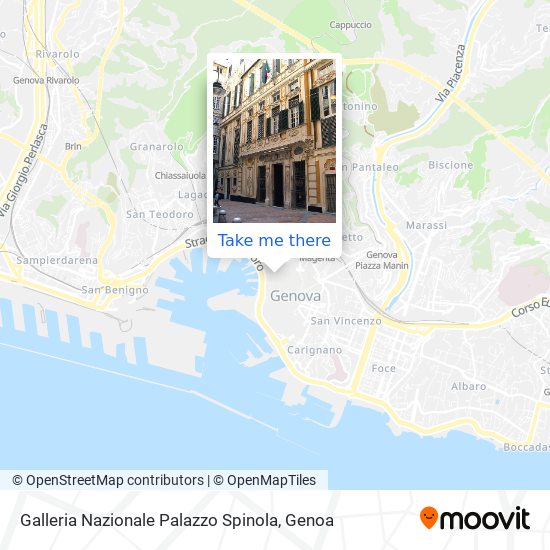 Galleria Nazionale Palazzo Spinola map