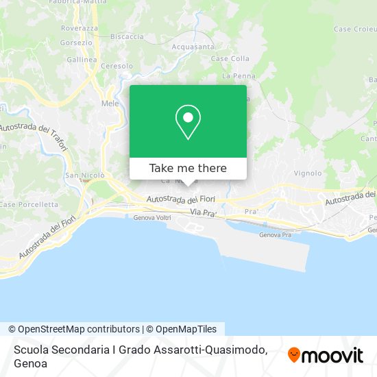 Scuola Secondaria I Grado Assarotti-Quasimodo map