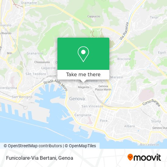 Funicolare-Via Bertani map