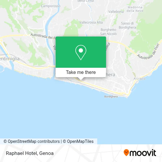 Raphael Hotel map