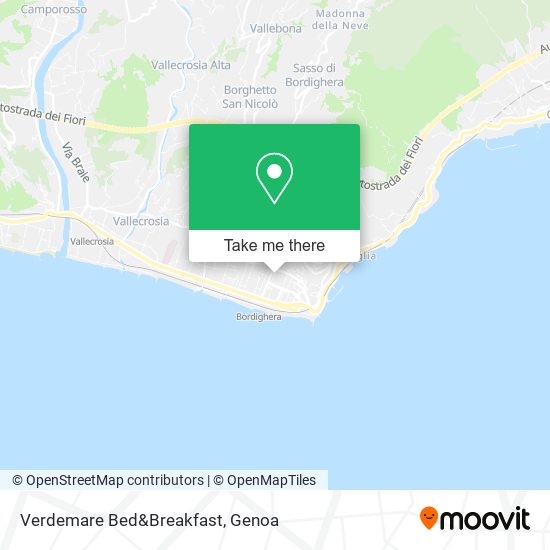 Verdemare Bed&Breakfast map