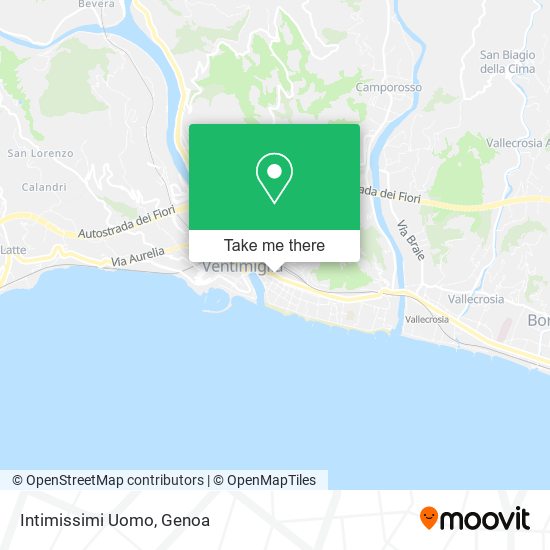 Intimissimi Uomo map