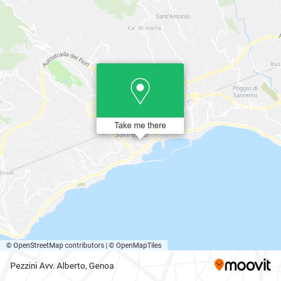 Pezzini Avv. Alberto map