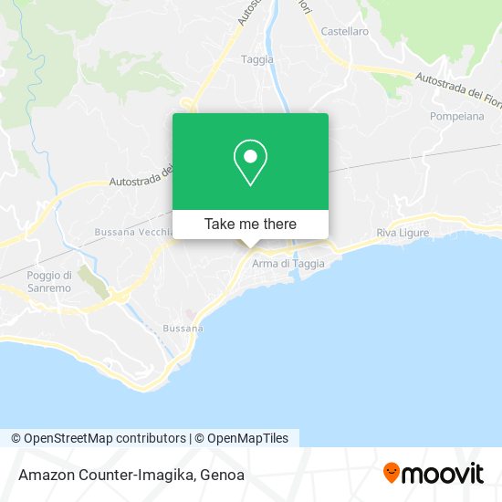 Amazon Counter-Imagika map