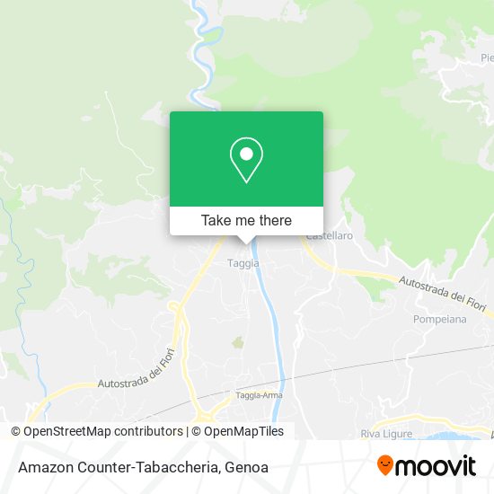 Amazon Counter-Tabaccheria map