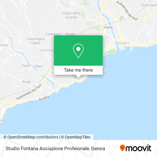 Studio Fontana Aociazione Profeionale map