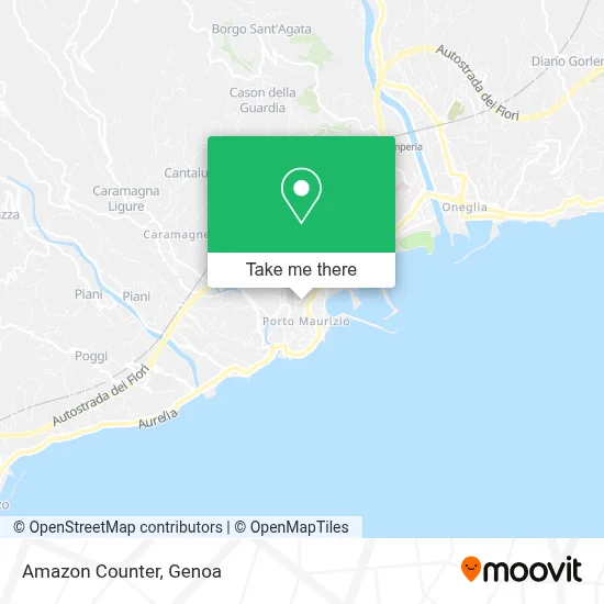 Amazon Counter map