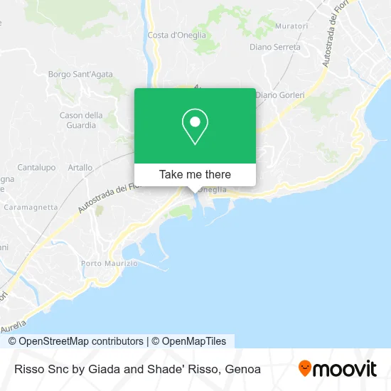 Risso Snc by Giada and Shade' Risso map