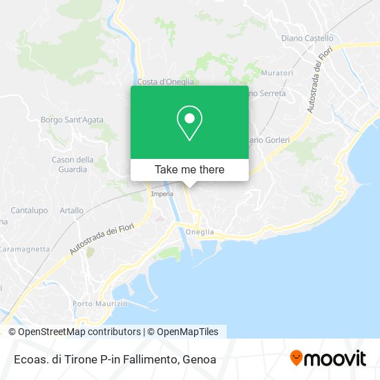 Ecoas. di Tirone P-in Fallimento map