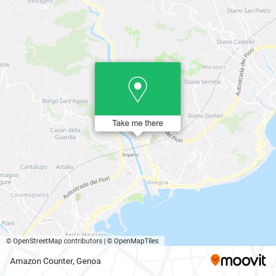 Amazon Counter map