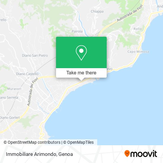 Immobiliare Arimondo map