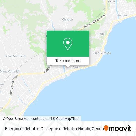 Energia di Rebuffo Giuseppe e Rebuffo Nicola map