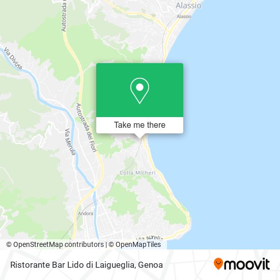 Ristorante Bar Lido di Laigueglia map